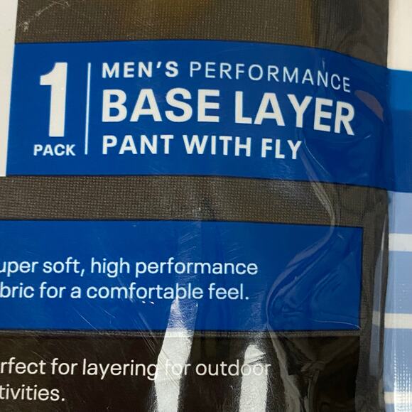 Reebok Mens performance Base Layer Pant Fly Pro-Series Black Mesh XL 40-42 NEW - Picture 9 of 9